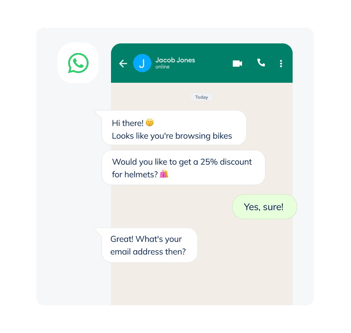 Offer stellar support on WhatsApp